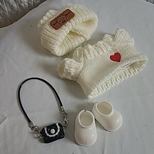 🛍️4pcs Set Labubu Complete Outfit With Matching Shoes And Purse